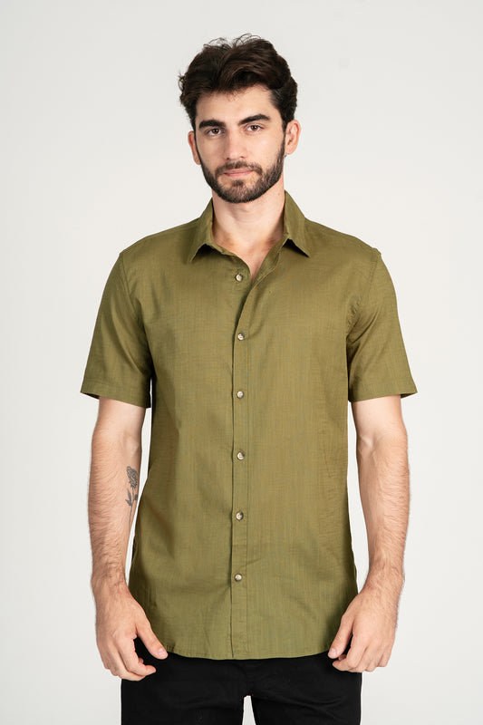 Camisa Flat MC Verde