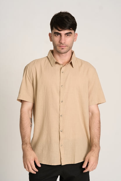 Camisa Marau MC Caqui