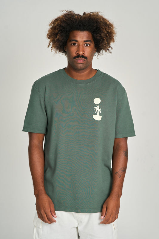 Camiseta Same Plants Over Verde