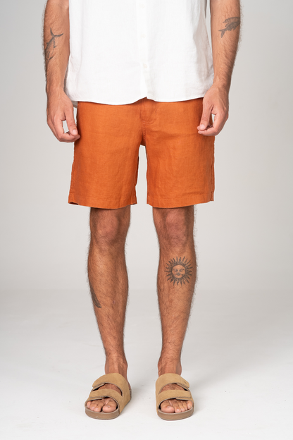 Bermuda Puro Linho Avela