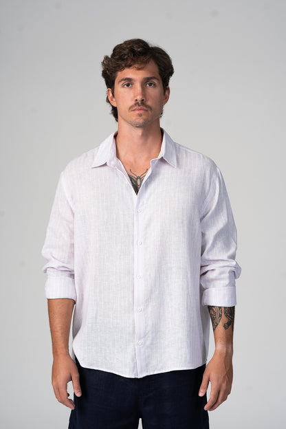 Camisa Riviera MC Lilas