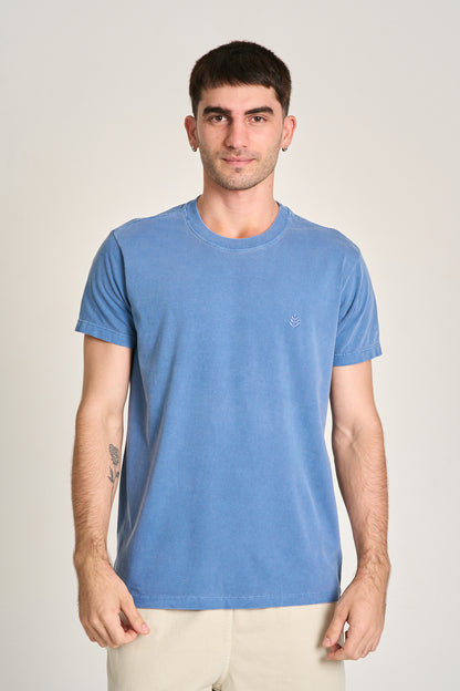 Camiseta Basic Stone Azul Matisse
