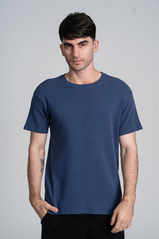 Camiseta Quadrile Azul Denim