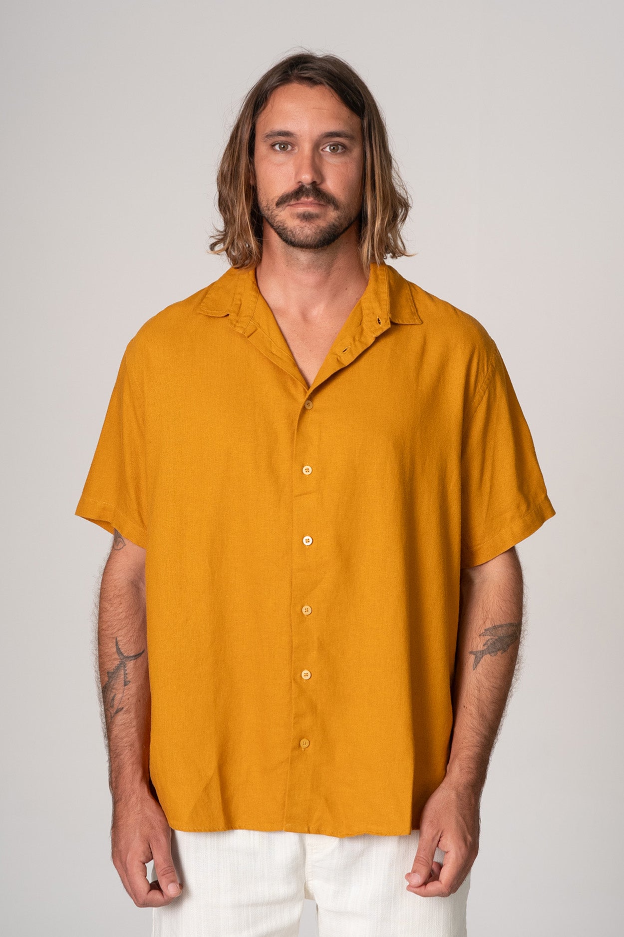 Camisa Satu Linho Dijon