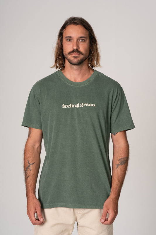 Camiseta Feeling Green Stone Verde
