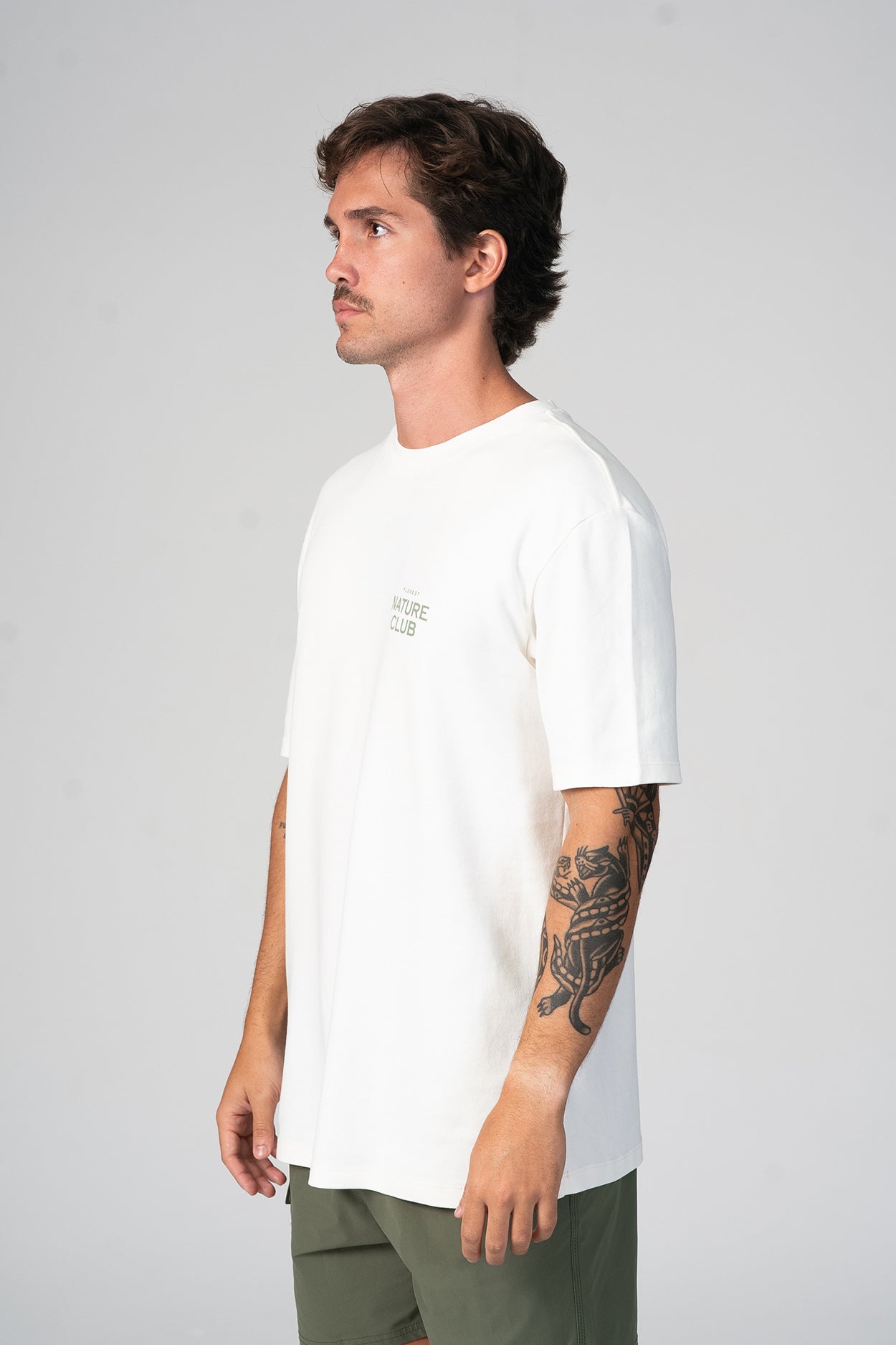 Camiseta Club Oversized Off-White