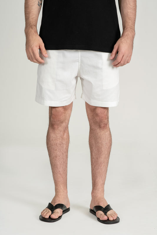SHORT TRAMAS Off-White