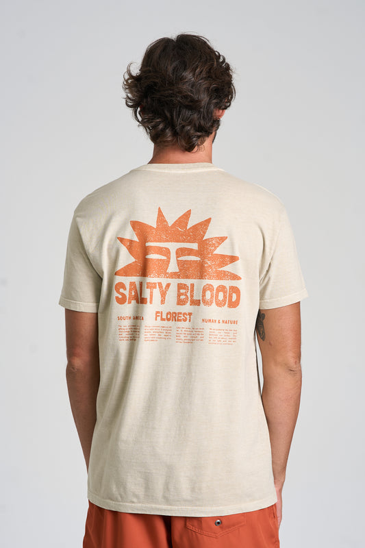 Camiseta Salty Blood Stone Caqui