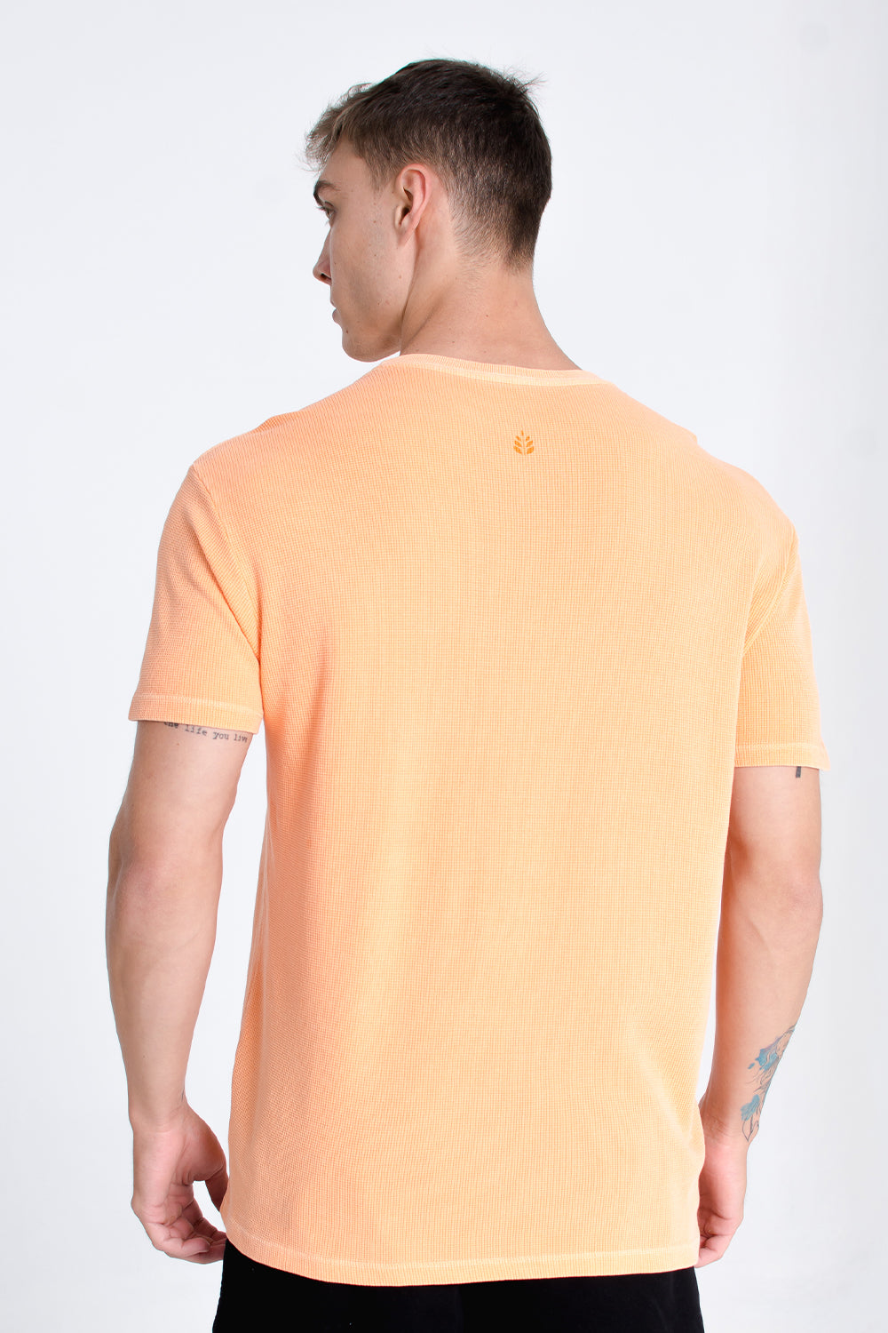 Camiseta Quadrile Laranja Claro