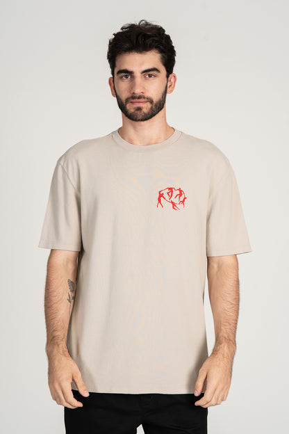 Camiseta Amusement Caqui