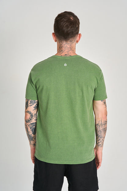 Camiseta Fibras Diversas Verde