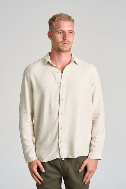 Camisa Basil Natural