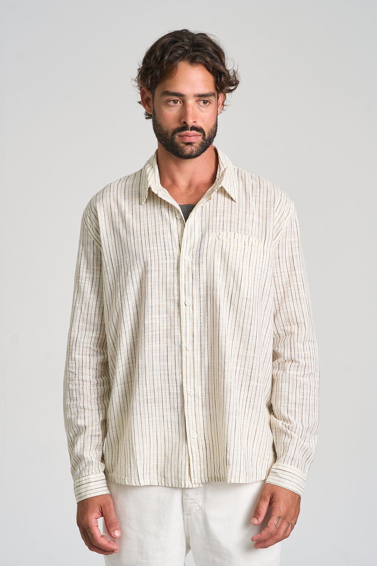 Camisa Maresia ML Off-White