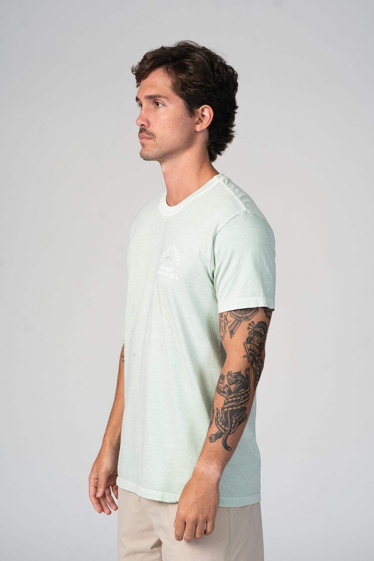 Camiseta Fresh Quality Stone Menta