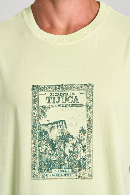 Camiseta Tijuca Stone Verde Claro