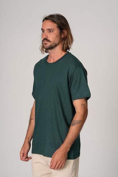 Camiseta Comfort Verde Escuro