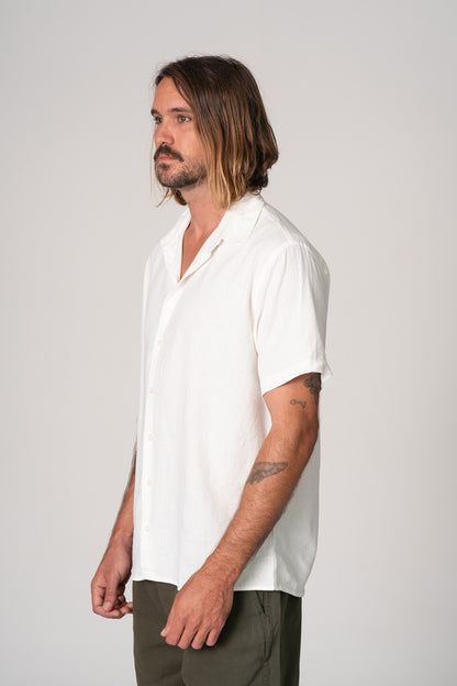 Camisa Satu Linho Off-White