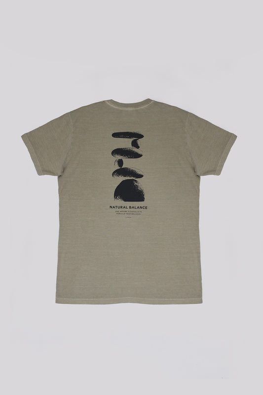 Camiseta Natural Balance Caqui