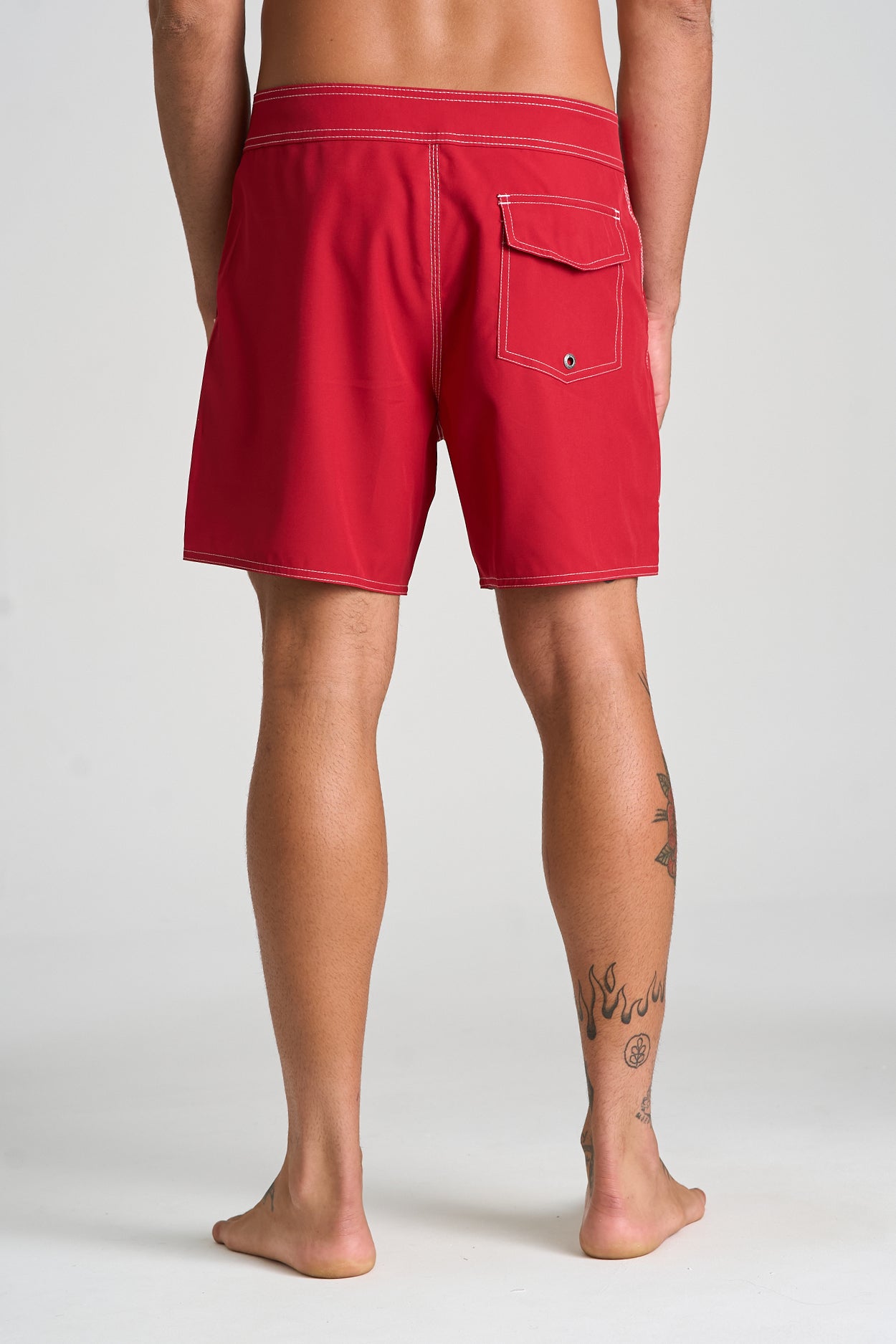Boardshort Retropical Vermelho