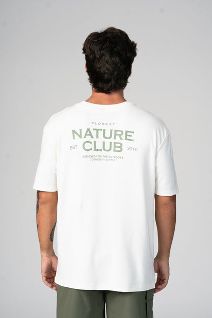 Camiseta Club Oversized Off-White