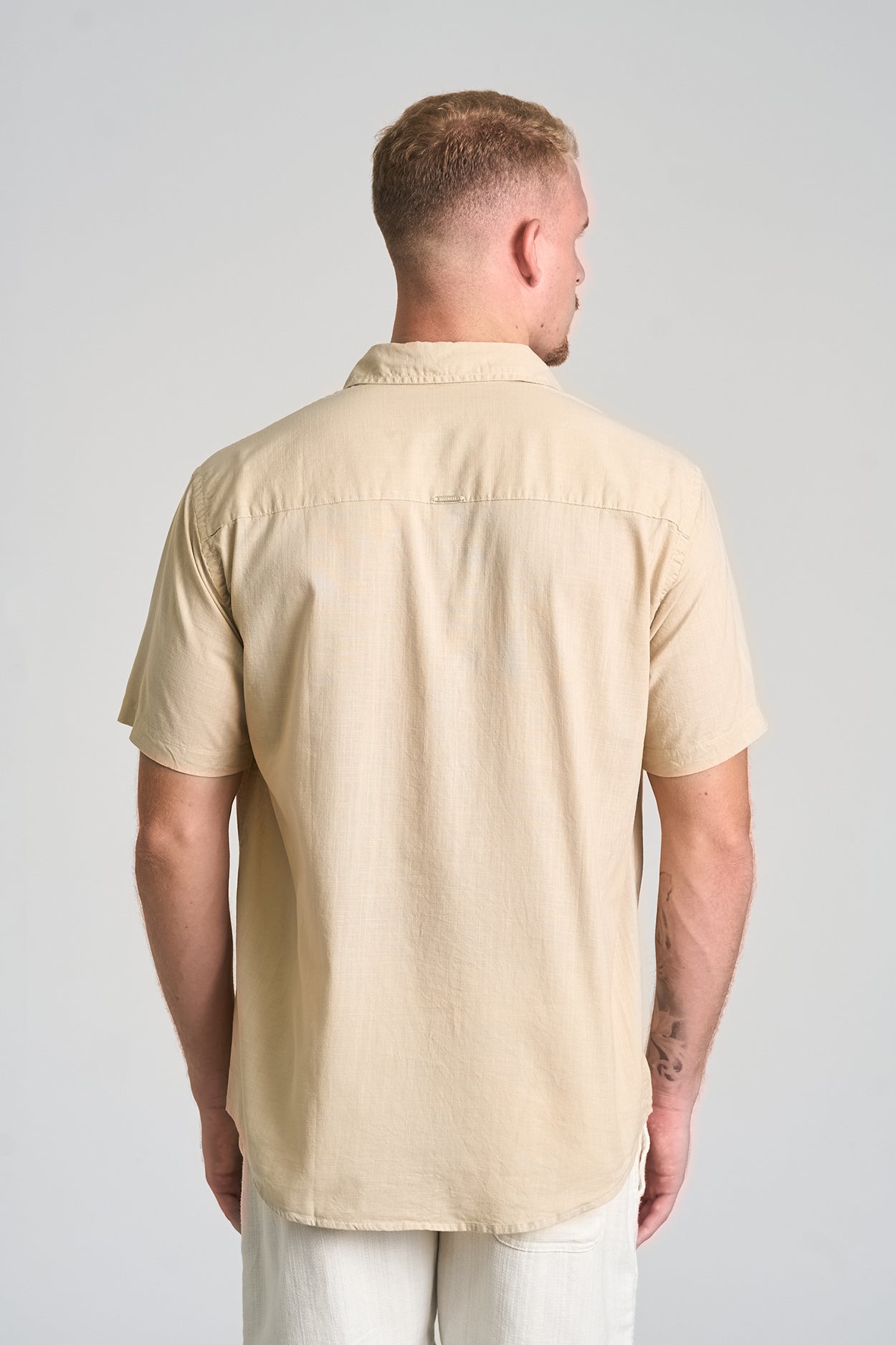 Camisa Marau MC Ocre