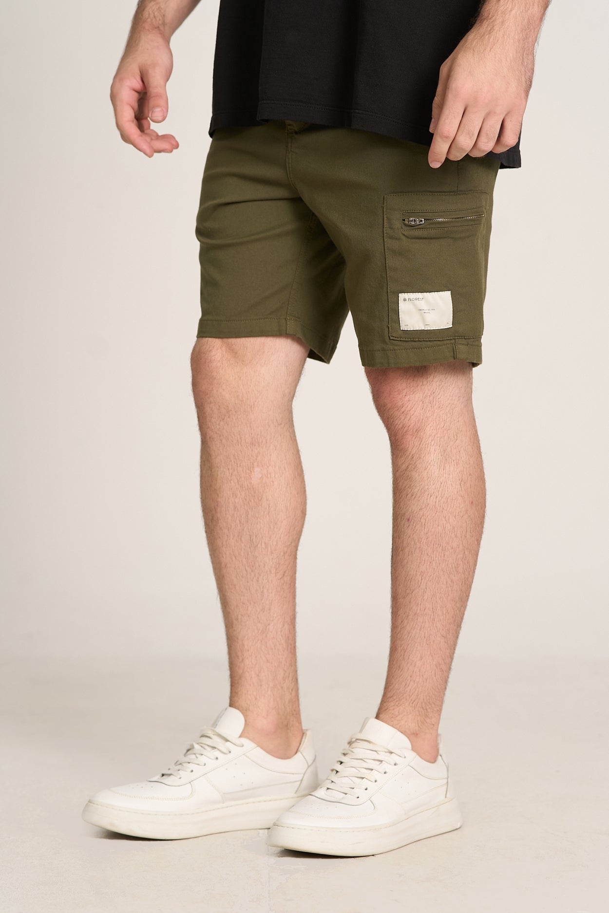 BERMUDA POPPY Verde Militar