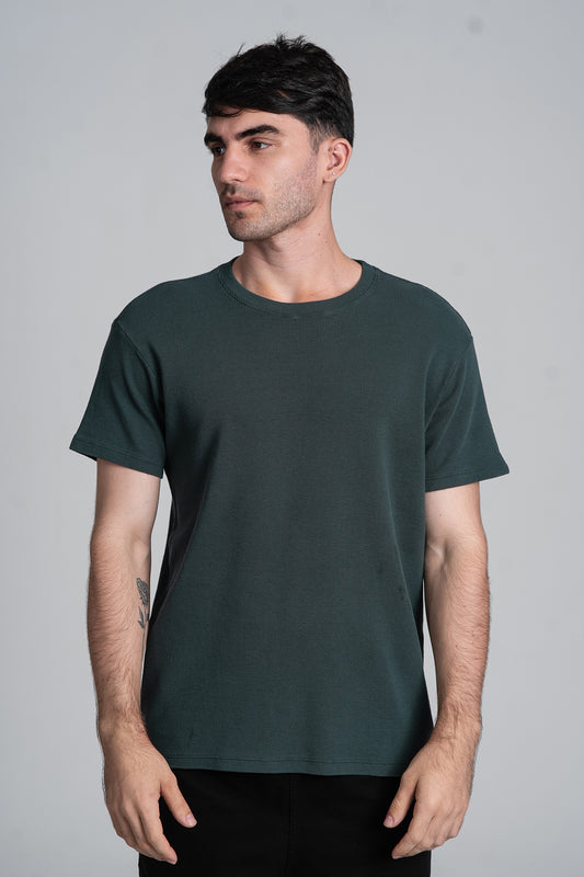 Camiseta Quadrile Verde Escuro