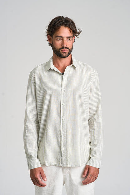 Camisa Positano Verde Claro