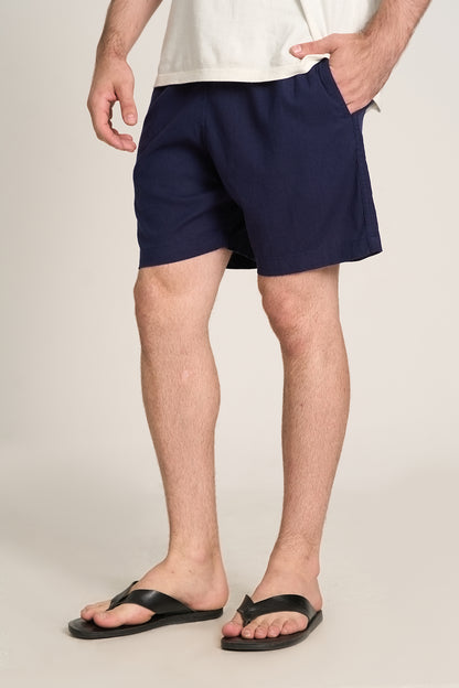 Short Relax Azul Marinho