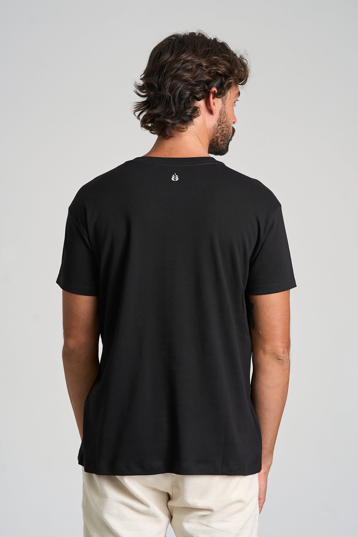 Camiseta Fio Egípcio Preto