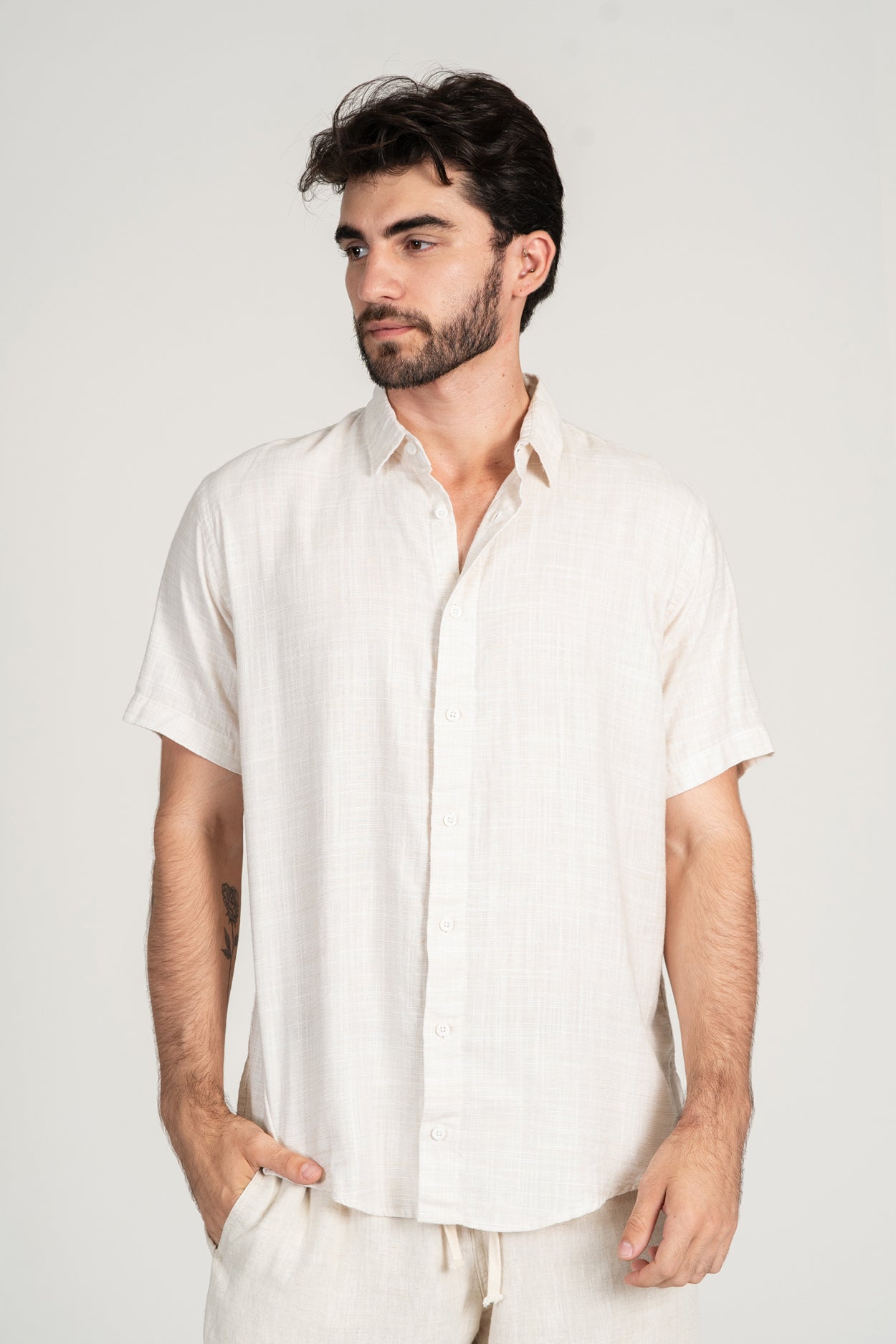 Camisa Bromélia MC Natural