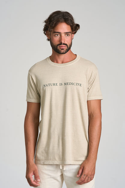 Camiseta Medicine Stone Caqui
