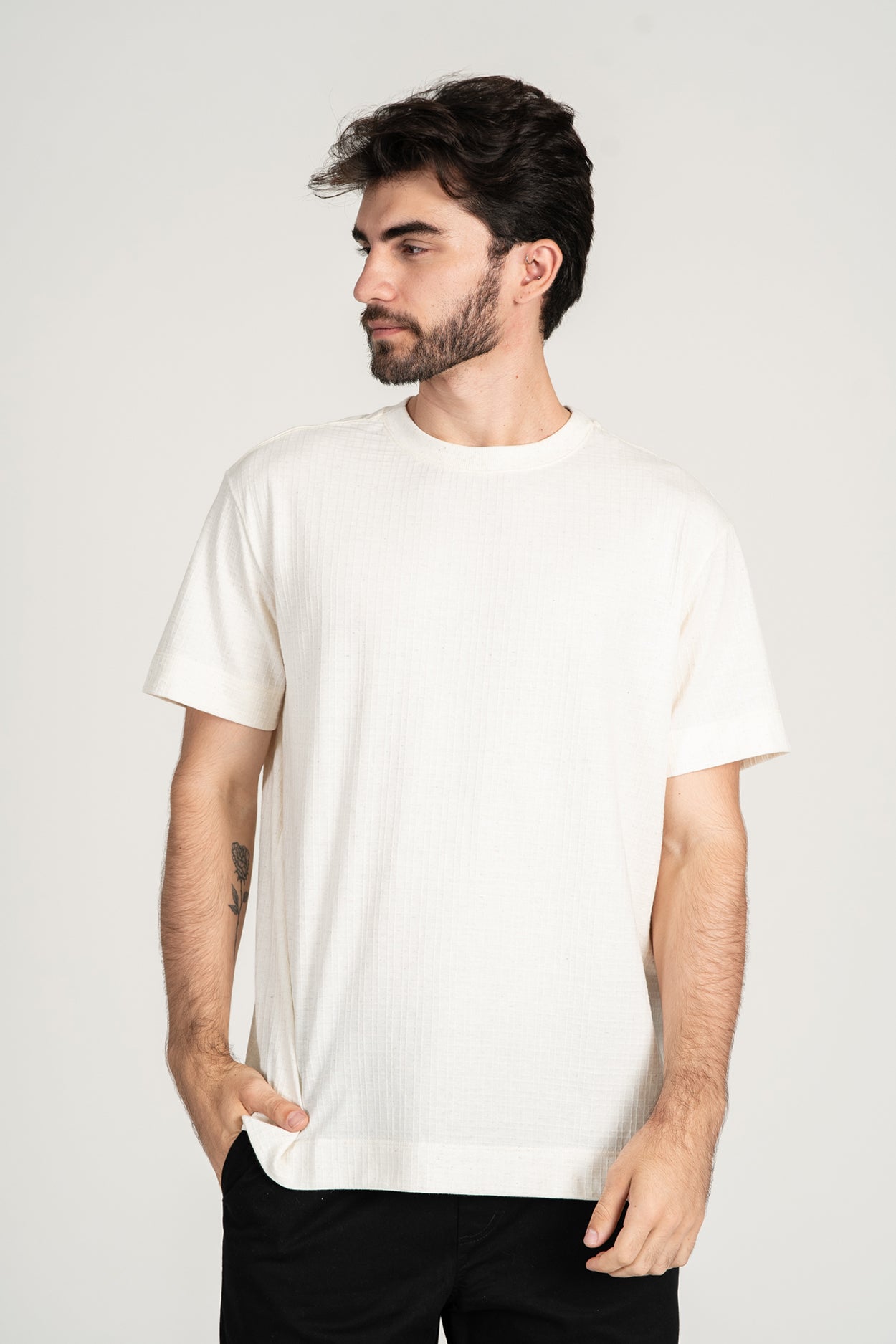 CAMISETA MADRAS Natural