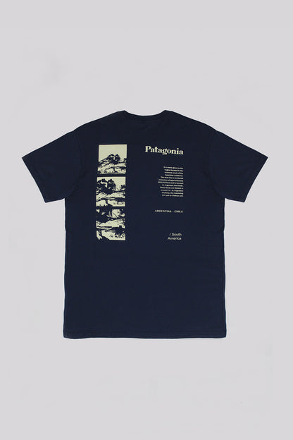 Camiseta Patagonia America Azul Marinho