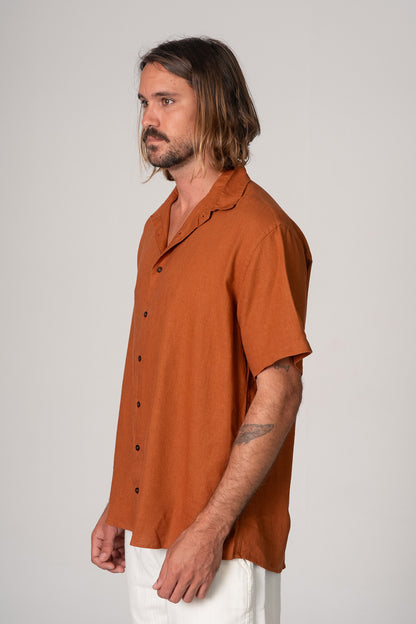 Camisa Satu Linho Terra