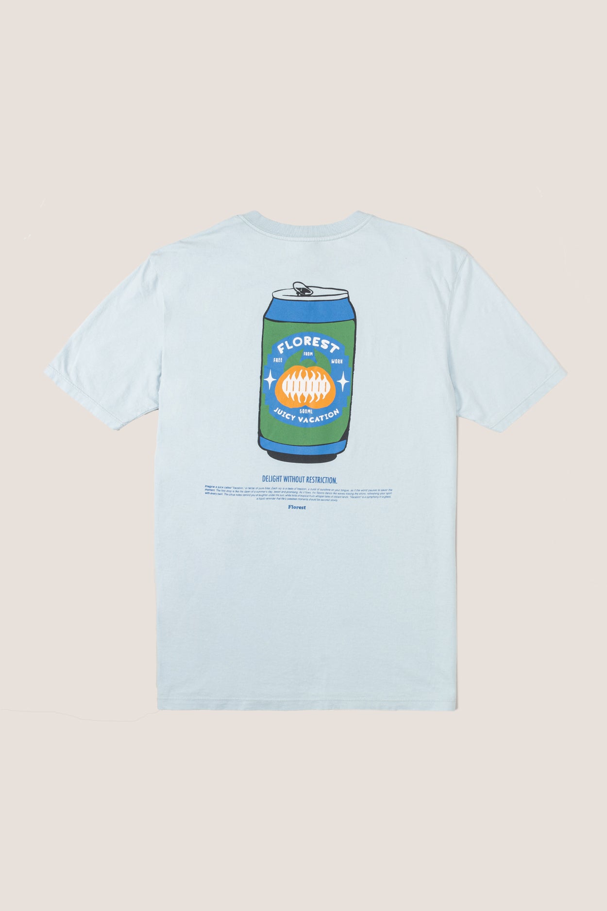 Camiseta Juicy Vocation Azul Claro