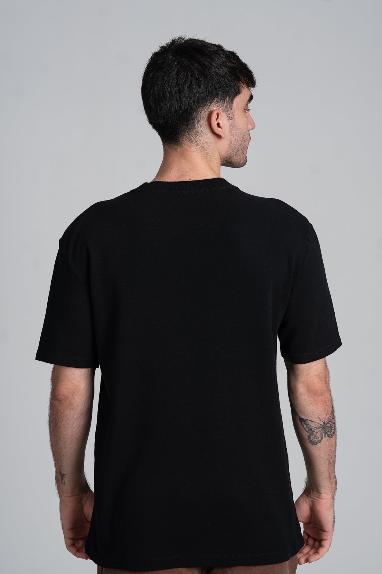 Camiseta Boundaries Oversized Preto