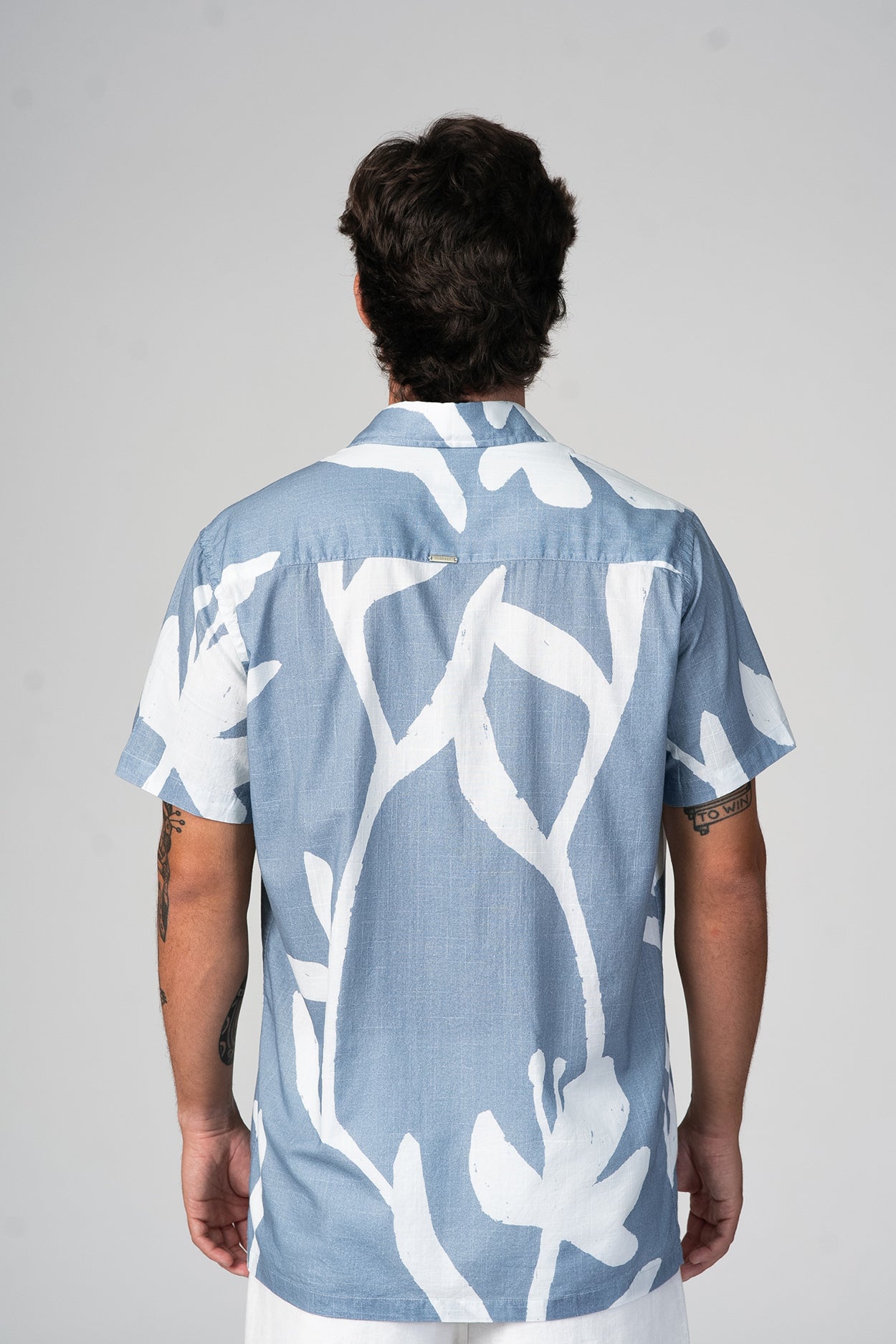 Camisa Lumen MC Azul