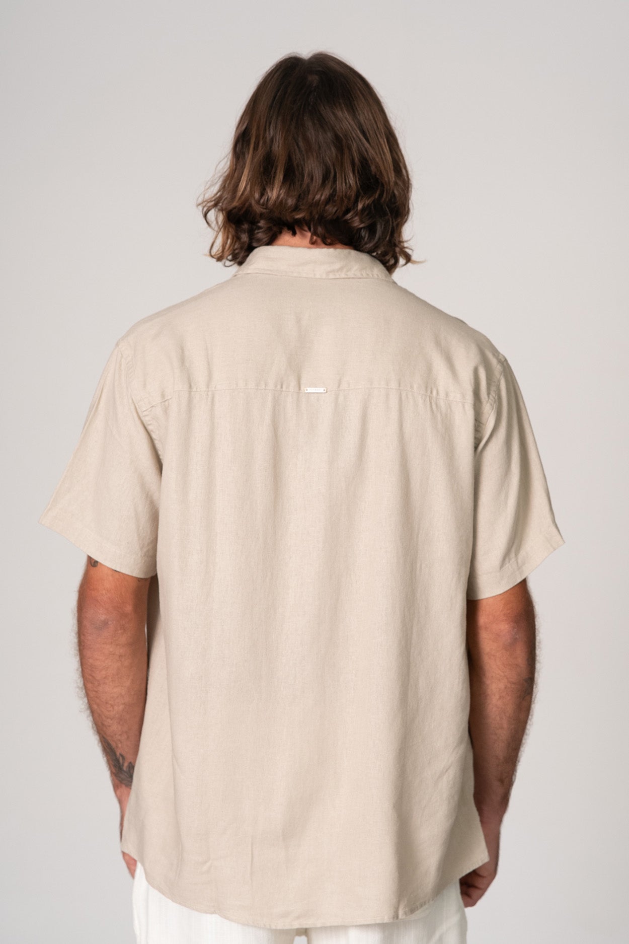 Camisa Satu Linho Caqui