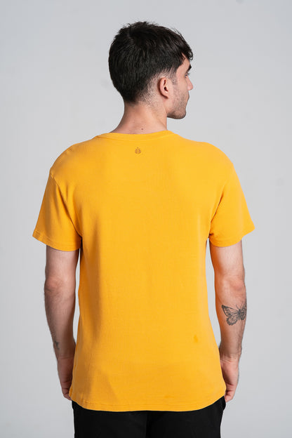 Camiseta Quadrile Mostarda