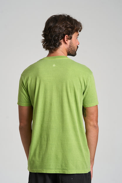 Camiseta Medicine Stone Verde Grama