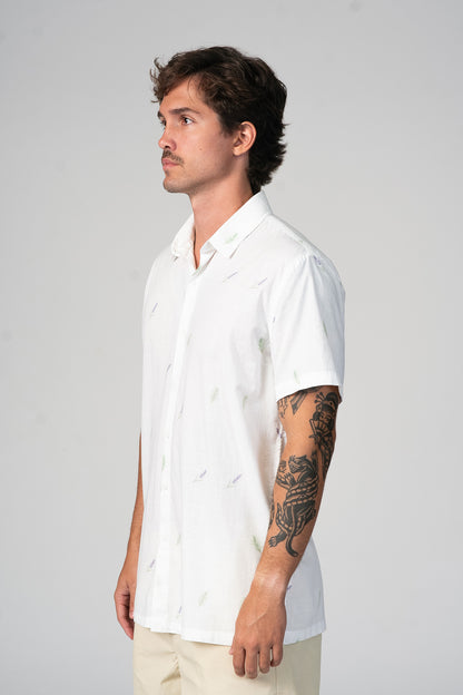 Camisa Aura MC Off-White