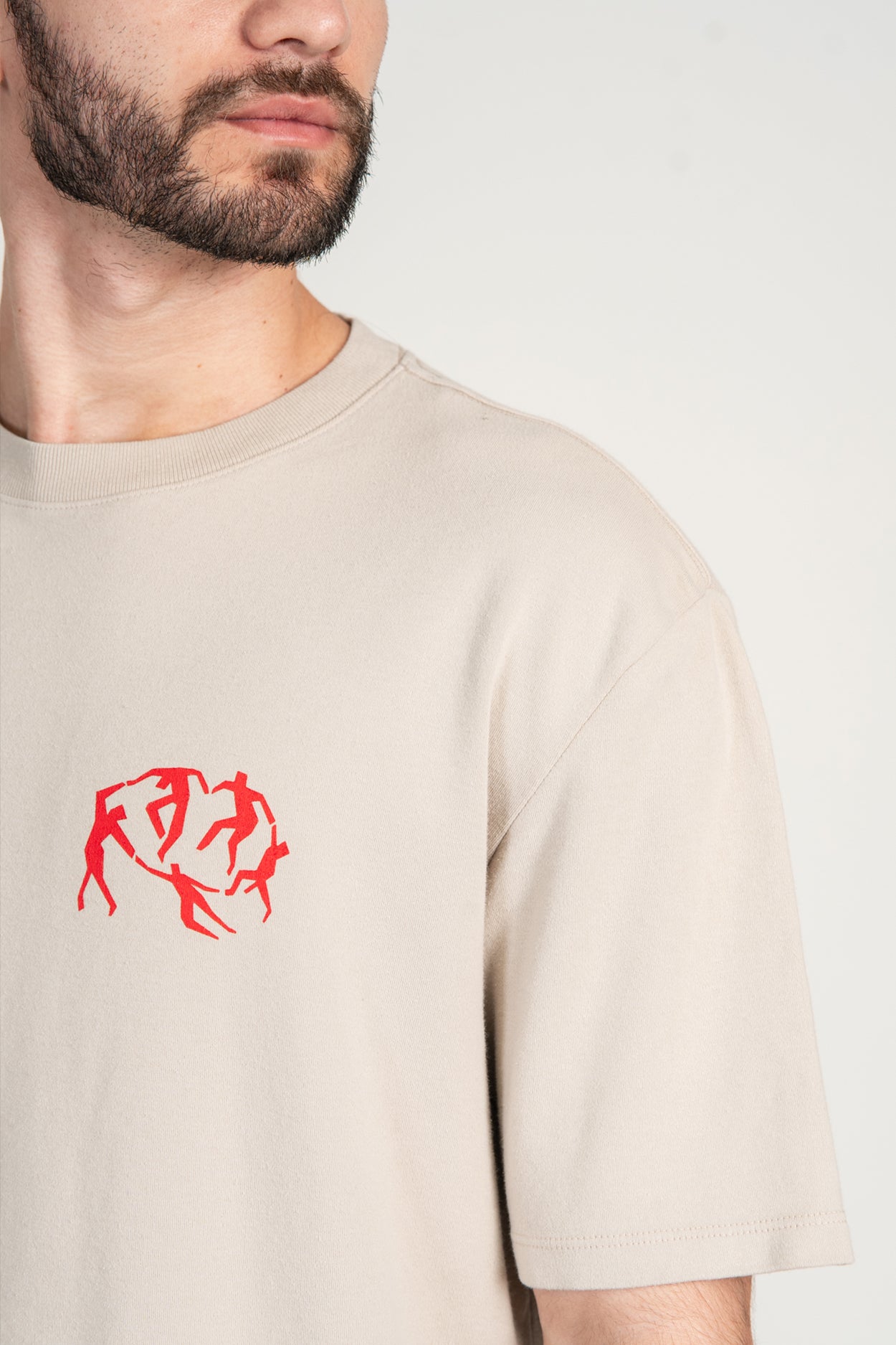 Camiseta Amusement Caqui