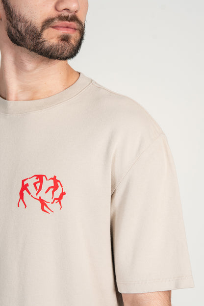 Camiseta Amusement Caqui