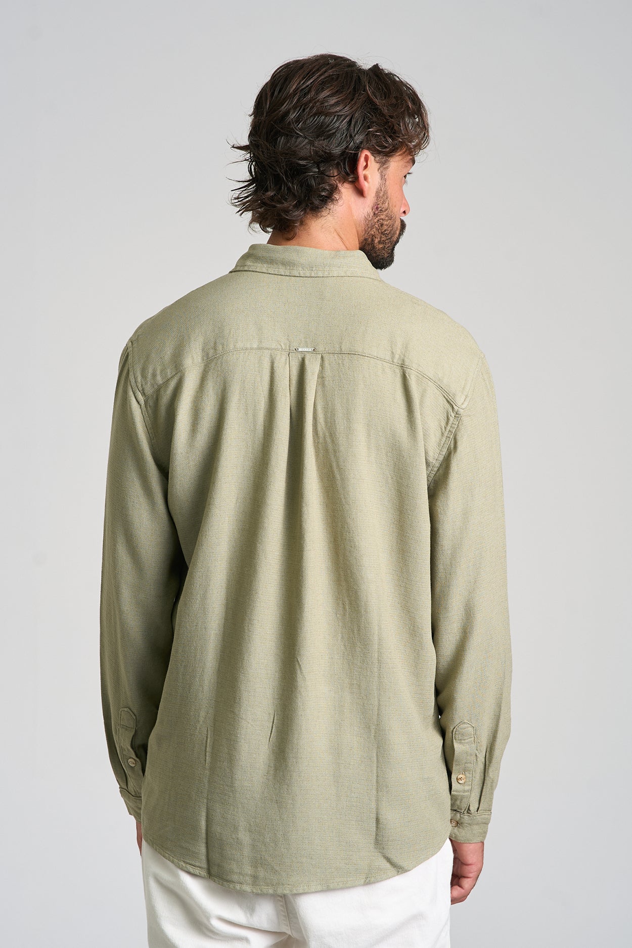 Camisa Basil Verde Claro