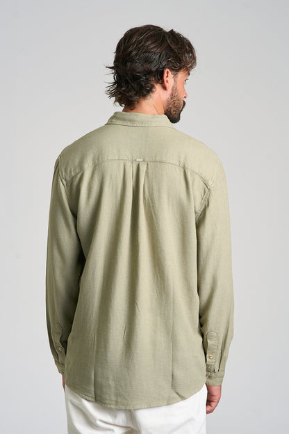 Camisa Basil Verde Claro