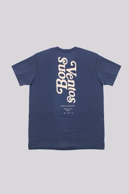 Camiseta Bons Ventos Reativo Azul Marinho