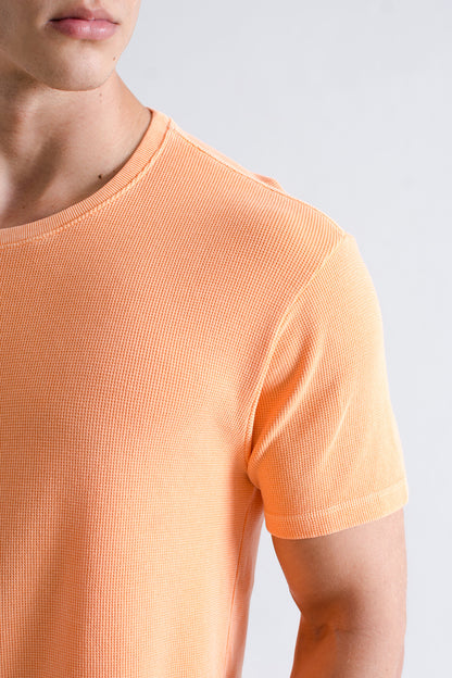 Camiseta Quadrile Laranja Claro