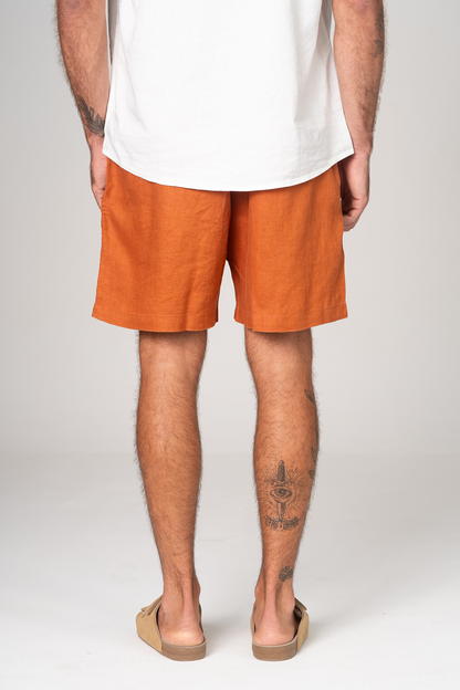 Short Puro Linho Avela