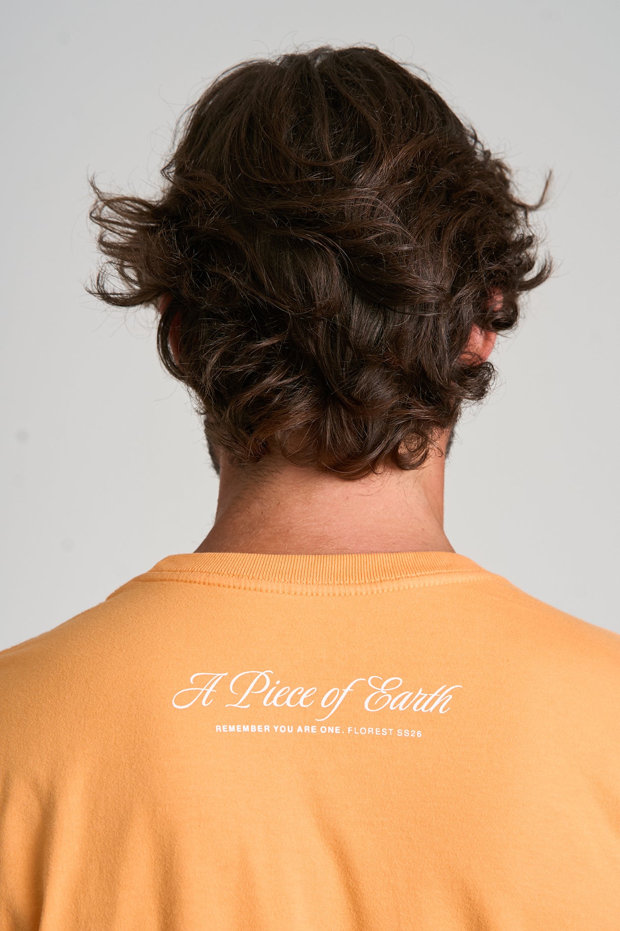 Camiseta Piece Of Earth Laranja Medio